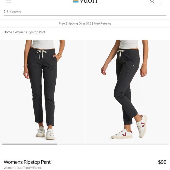 Vuori Ripstop Drawstring Pants - Picture 8 of 8